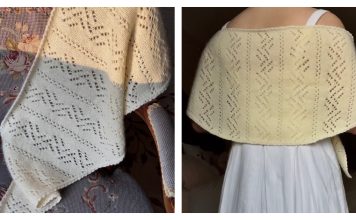 Bay Shawlette Free Knitting Pattern Bay Shawlette Free Knitting Pattern