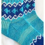 Fish Socks Knitting Pattern