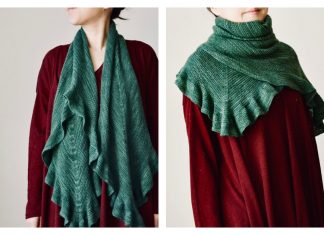 Hasukai Cowl Free Knitting Pattern