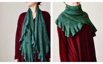 Hasukai Cowl Free Knitting Pattern