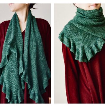 Hasukai Cowl Free Knitting Pattern