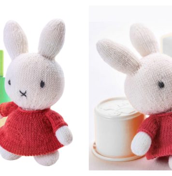 Miffy Toy Free Knitting Pattern Miffy Toy Free Knitting Pattern