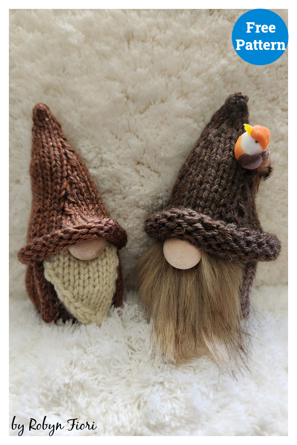 Mini Gnome Free Knitting Pattern