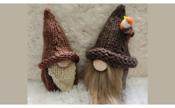 Mini Gnome Free Knitting Pattern