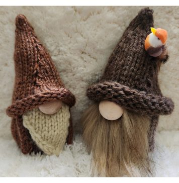 Mini Gnome Free Knitting Pattern