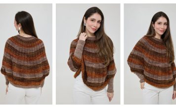 Mocha Muse Poncho Blouse Free Knitting Pattern Mocha Muse Poncho Blouse Free Knitting Pattern