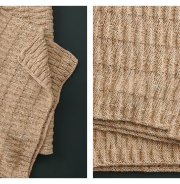 Picnic Basket Blanket Free Knitting Pattern Picnic Basket Blanket Free Knitting Pattern