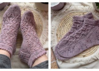 Sanduhr Socks Free Knitting Pattern