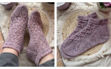 Sanduhr Socks Free Knitting Pattern
