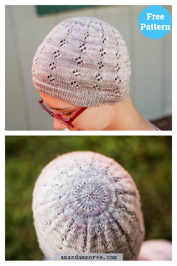 Simone Beanie Free Knitting Pattern