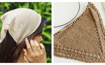 The Weekend Bandana Free Knitting Pattern The Weekend Bandana Free Knitting Pattern