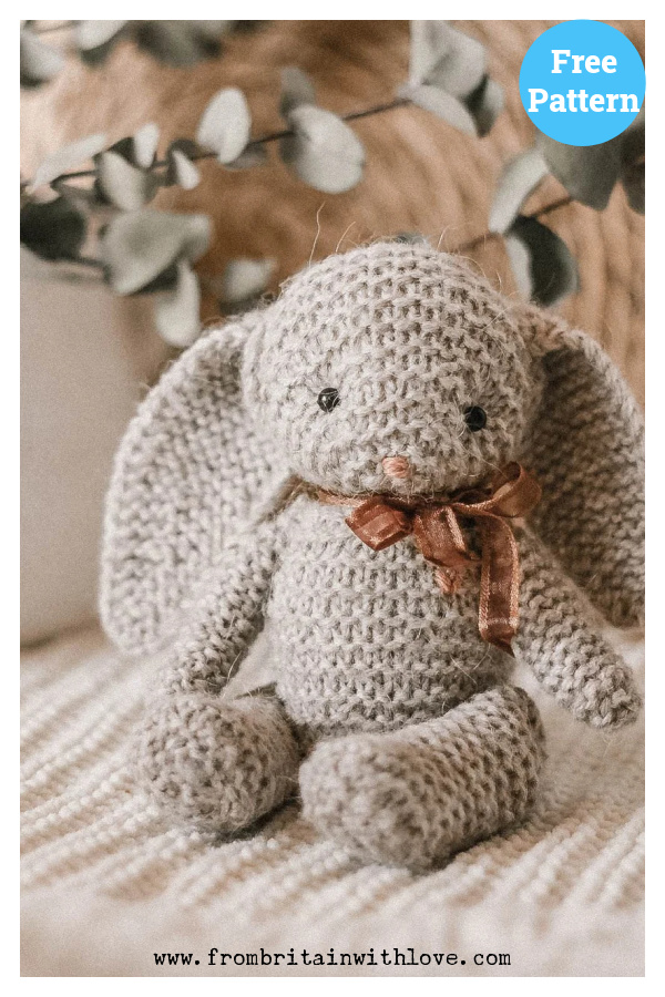 Vintage Rabbit Free Knitting Pattern 