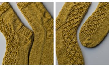 August Socks 2026 Free Knitting Pattern August Socks 2026 Free Knitting Pattern