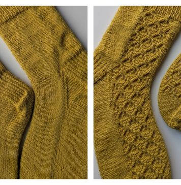 August Socks 2026 Free Knitting Pattern August Socks 2026 Free Knitting Pattern