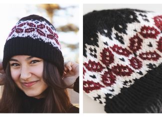 Crosspoint Fair Isle Hat Free Knitting Pattern