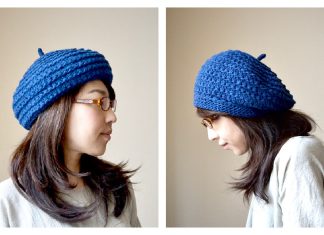 Donguri Beret Free Knitting Pattern