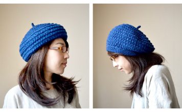 Donguri Beret Free Knitting Pattern Donguri Beret Free Knitting Pattern