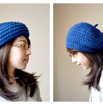 Donguri Beret Free Knitting Pattern