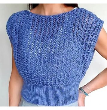Easy Lace Stitch Poncho Sweater Free Knitting Pattern Easy Lace Stitch Poncho Sweater Free Knitting Pattern