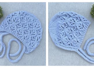 Ellis Baby Bonnet Free Knitting Pattern
