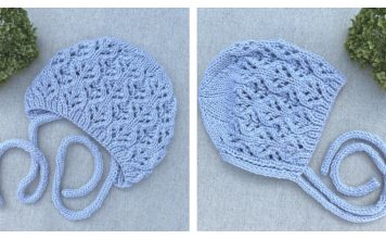 Ellis Baby Bonnet Free Knitting Pattern Ellis Baby Bonnet Free Knitting Pattern