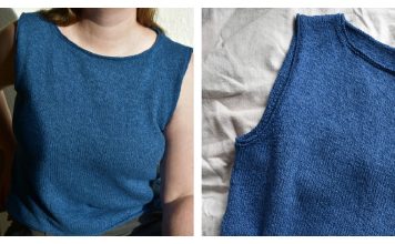 Forget Me Not Top Free Knitting Pattern Forget Me Not Top Free Knitting Pattern