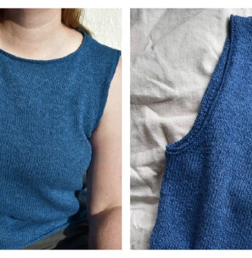 Forget Me Not Top Free Knitting Pattern Forget Me Not Top Free Knitting Pattern