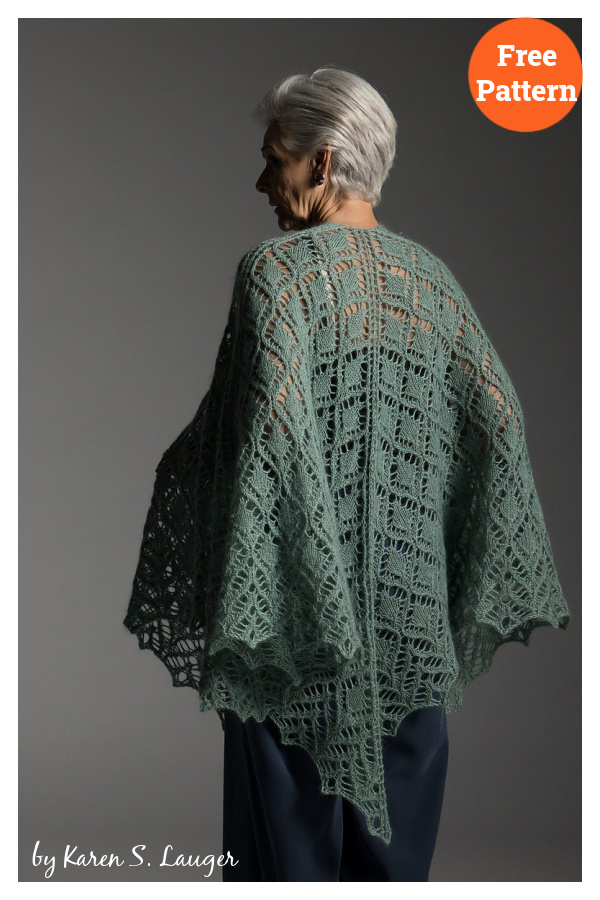 Herbarium Shawl Free Knitting Pattern