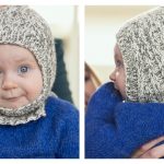 Inger Baby Balaclava Free Knitting Pattern