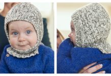Inger Baby Balaclava Free Knitting Pattern