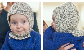 Inger Baby Balaclava Free Knitting Pattern
