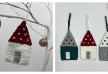 Mini Knitted House Free Knitting Pattern