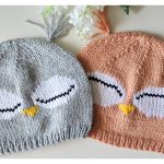 Owl Beanie Free Knitting Pattern