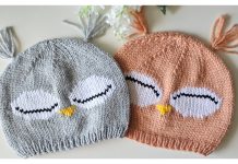 Owl Beanie Free Knitting Pattern Owl Beanie Free Knitting Pattern