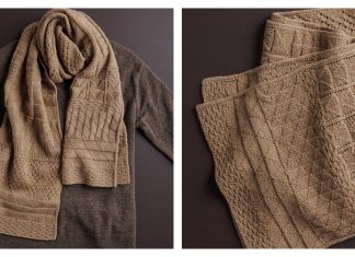 Porto Wrap Free Knitting Pattern