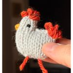 Tiny Pocket Chicken Free Knitting Pattern