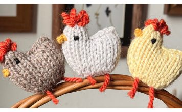 Tiny Pocket Chicken Free Knitting Pattern