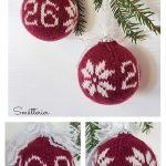 2026 Christmas Bauble Free Knitting Pattern