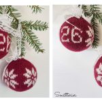 2026 Christmas Bauble Free Knitting Pattern