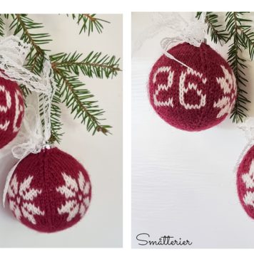 2026 Christmas Bauble Free Knitting Pattern 2026 Christmas Bauble Free Knitting Pattern