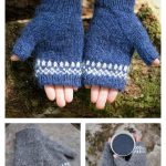 Arch Gusset Mittens Free Knitting Pattern