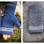 Arch Gusset Mittens Free Knitting Pattern