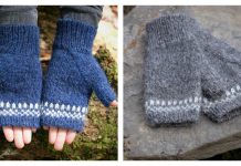 Arch Gusset Mittens Free Knitting Pattern