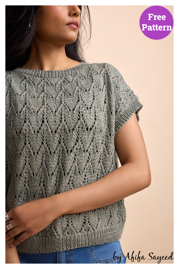 Belladonna Tee Free Knitting Pattern