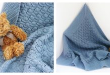 Bubble Baby Blanket Free Knitting Pattern