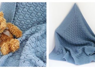 Bubble Baby Blanket Free Knitting Pattern