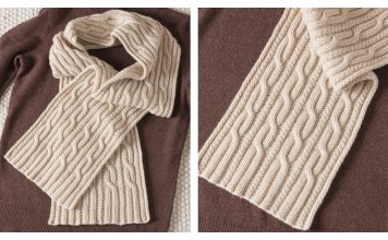 Ceramic Art Scarf Free Knitting Pattern Ceramic Art Scarf Free Knitting Pattern