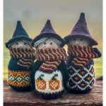 Colorwork Halloween Witch Knitting Pattern