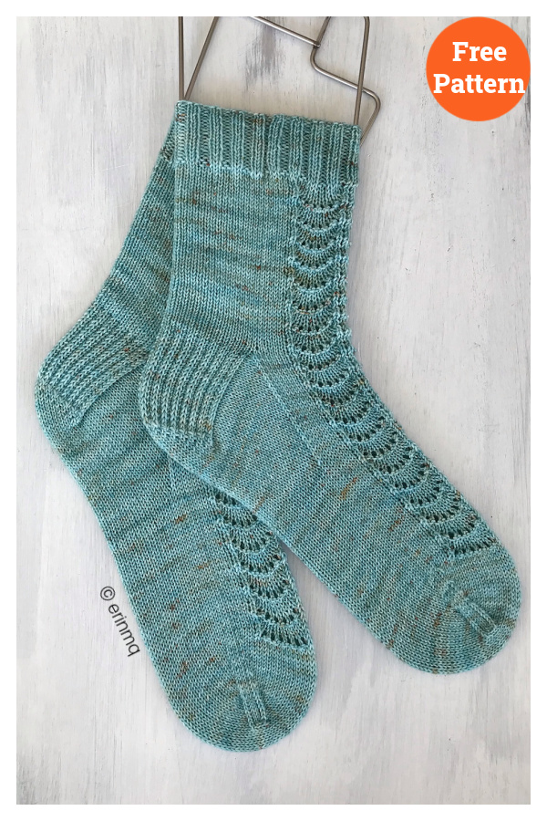 Daisy Socks Free Knitting Pattern