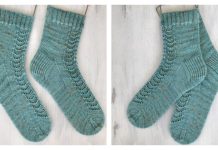 Daisy Socks Free Knitting Pattern